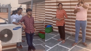 ‘Kon Pi Raha Hai Isko?’: Mother Catches Son And His Friends Amid Alleged Vodka Party At Roof | Viral Video